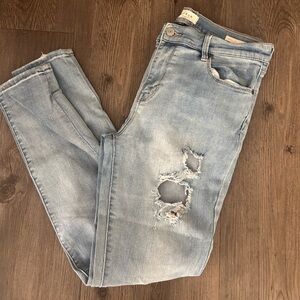 PacSun Light Blue Distressed Women Jeans
